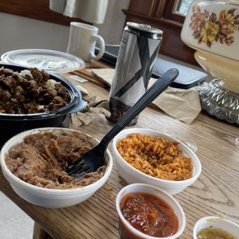 Outlaw - Beef teriyaki rice, and beans. Salsa on the side. XS energy drink, black cherry cola. - Beer Bar Near Me - Lead, South Dakota Outlaw - Beef teriyaki rice, and beans. Salsa on the side. XS energy drink, black cherry cola. - Beer Bar Near Me - Lead, South Dakota