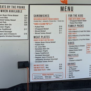 Tinney Barbecue - Menu - Food Trucks Near Me Tinney Barbecue - Menu - Food Trucks Near Me