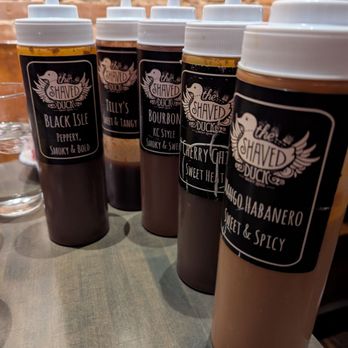 The Shaved Duck - So many great options for sauces - Soul Food Near Me - St Louis, Missouri The Shaved Duck - So many great options for sauces - Soul Food Near Me - St Louis, Missouri