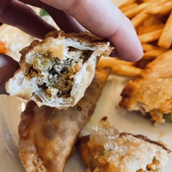 AL. Ringling Brewing - Chicken Empanada - Brewpubs Near Me - Baraboo, Wisconsin