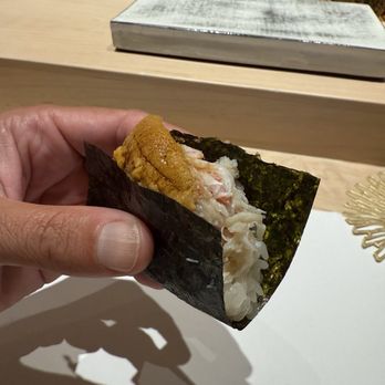 Katsu - Sea Urchin/Hairy Crab taco - Japanese Near Me - Mountain View, California