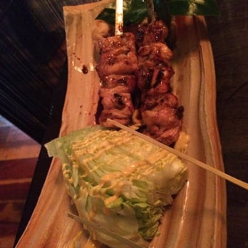 Industry Zen - Robata grilled chicken thigh. Tender juicy and absolutely yummy - Japanese Near Me - Auckland, AUK Industry Zen - Robata grilled chicken thigh. Tender juicy and absolutely yummy - Japanese Near Me - Auckland, AUK