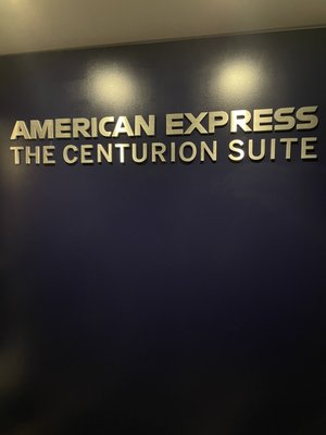 The Centurion Suite by American Express by null