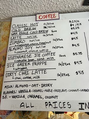 Menu photo 5 Old Abe Coffee Rochester, MN