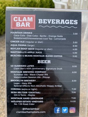 Menu photo 7 Clam Bar at Napeague Amagansett, NY Menu photo 7 Clam Bar at Napeague Amagansett, NY
