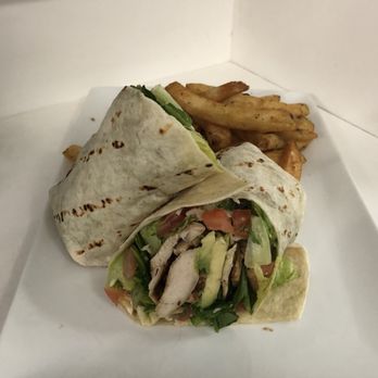 General Deck, Bar, Grill - Chicken Caesar Avocado Wrap - Sports Bars Near Me - Southampton, Pennsylvania General Deck, Bar, Grill - Chicken Caesar Avocado Wrap - Sports Bars Near Me - Southampton, Pennsylvania
