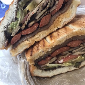 La Tortuga - Torta Cubana. Not as stuffed as other pictures. - Mexican Near Me - Seaside, California La Tortuga - Torta Cubana. Not as stuffed as other pictures. - Mexican Near Me - Seaside, California