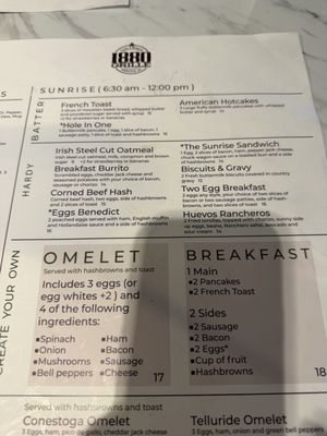 Menu photo 2 1880 Grille Mesquite, NV