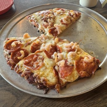Gino's Pizza Inn - Shrimp pepperoni pizza it works! - Pizza Near Me - North Bend, Oregon Gino's Pizza Inn - Shrimp pepperoni pizza it works! - Pizza Near Me - North Bend, Oregon