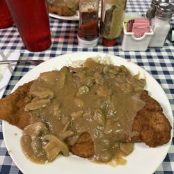 Zum Edelweiss German Restaurant - Jagersnitzel