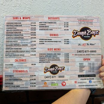 DoughBoyz Pizza - Pizza Near Me - Oviedo, Florida