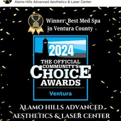 Alamo Hills Advanced Aesthetics and Laser Center - Voted Best Medical Spa in Ventura County 2024 Readers Choice Awards