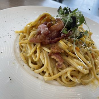 Karkumi Cafe - Pumpkin bacon pasta - Cafes Near Me - Scarborough, Ontario