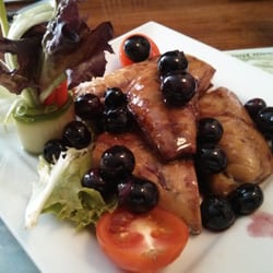 Hamnavoe Restaurant - Smoked Mackerels with Blueberrys