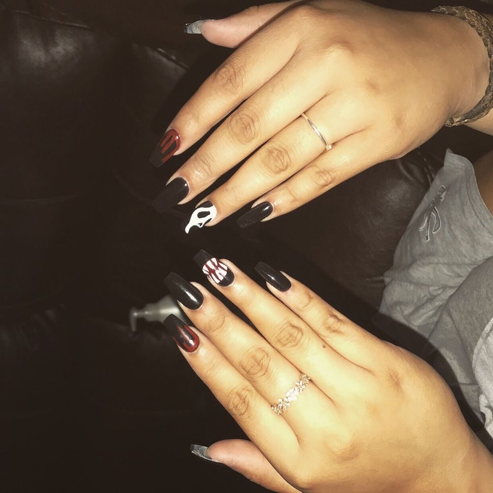 Lavie Nails - New Halloween dip set by Rachel - Nail Salons Near Me - Helotes, Texas Lavie Nails - New Halloween dip set by Rachel - Nail Salons Near Me - Helotes, Texas