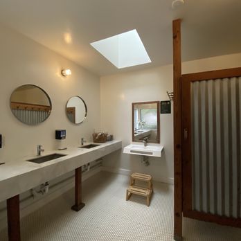 Mendocino Grove - Bathroom - Campgrounds Near Me - Mendocino, California Mendocino Grove - Bathroom - Campgrounds Near Me - Mendocino, California