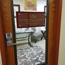 Alaska Women's Advanced Medical Aesthetics - Not a gyno office, they're just too cheap to change the sign...