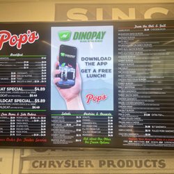 Pop's - Menu
