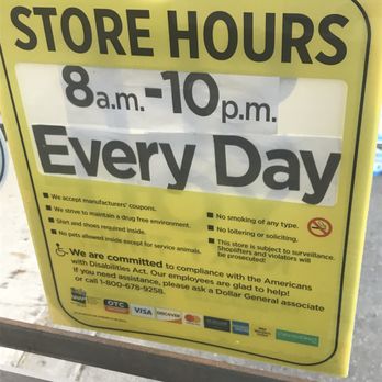 Dollar General - Store Hours of Operation - Discount Store Near Me - Gretna, Louisiana Dollar General - Store Hours of Operation - Discount Store Near Me - Gretna, Louisiana