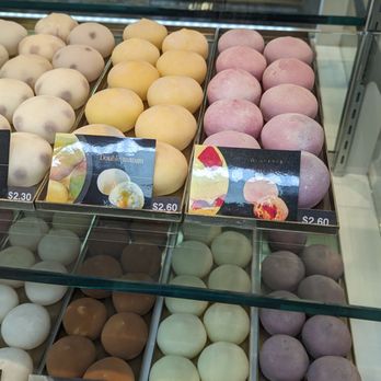 J Sweets - San Diego - Mochi (comes frozen, defrost whipped cream/fruit filling) - Desserts Near Me - San Diego, California J Sweets - San Diego - Mochi (comes frozen, defrost whipped cream/fruit filling) - Desserts Near Me - San Diego, California