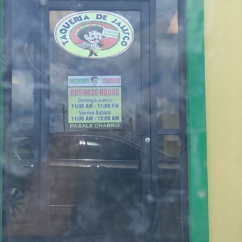 Taqueria Jalisco - the front door of a restaurant - Tacos Near Me - Edcouch, Texas Taqueria Jalisco - the front door of a restaurant - Tacos Near Me - Edcouch, Texas