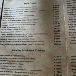 La Granja - Foto del menú 2