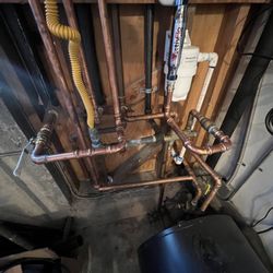 Kassman Plumbing - Replaced and simplified water lines -- superb work and attention to detail --