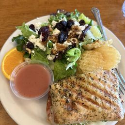 Rustic Italian sandwich with the Cranberry Walnut Feta salad Rustic Italian sandwich with the Cranberry Walnut Feta salad