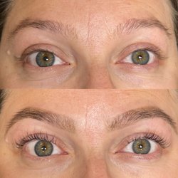 Industry Brow & Lash - Brow Shape + Tint.
Lash Lift + Tint.