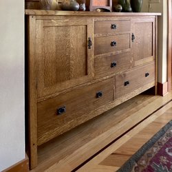 Furniture Repair and Restoration - Sideboard after being repaired by another furniture repair company.