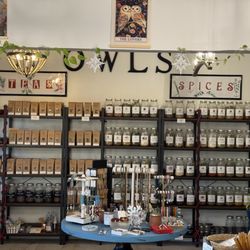 Herbs & Owls - Our spices and custom teas, herbal hair rinses and jewelry.