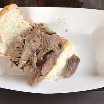 The Piggy - Pulled pork sandwich (plain) - Barbeque Near Me - Walker, Minnesota