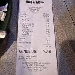 baker brothers bar