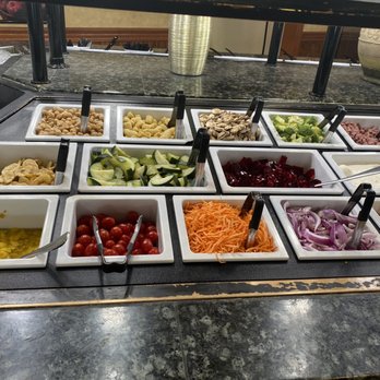 Sizzler - Many many options for topping your salad! - Seafood Near Me - Visalia, California Sizzler - Many many options for topping your salad! - Seafood Near Me - Visalia, California