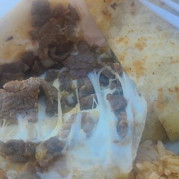 Sabor Mexico - Inside the quesadilla - Food Trucks Near Me