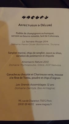 Menu photo 1 Maguey Paris, 75