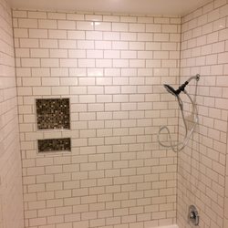 Maxim Unlimited Handyman & Construction Services - Subway tile shower