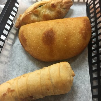 Charlotte Bakery - Spinach and ricotta (top) chicken (middle) and guava/queso (bottom) - Bakeries Near Me - Miami Beach, Florida Charlotte Bakery - Spinach and ricotta (top) chicken (middle) and guava/queso (bottom) - Bakeries Near Me - Miami Beach, Florida