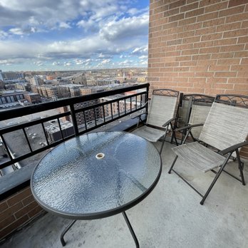 Galtier Towers - View from the balcony on floor 16 - Apartments Near Me - St. Paul, Minnesota