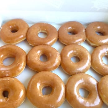 Krispy Kreme - A dozen original glazed. - Donuts Near Me - Bakersfield, California Krispy Kreme - A dozen original glazed. - Donuts Near Me - Bakersfield, California