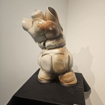 Randolph Arts Guild - I thought these crushed pots- female forms were cool - Art Classes Near Me - Asheboro, North Carolina