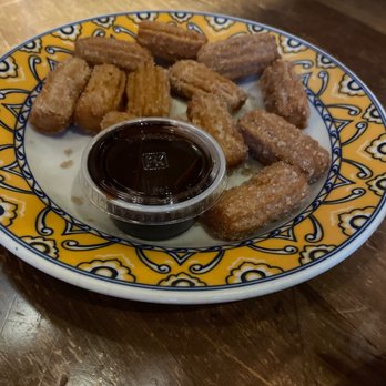 Uncle Julio's - Churros with Chocolate Sauce - Mexican Near Me - Naperville, Illinois