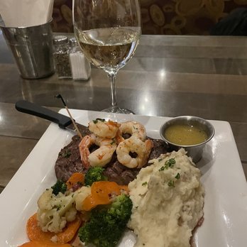 State 48 Tavern - Steak and scampi entree. - Sports Bars Near Me - Page, Arizona State 48 Tavern - Steak and scampi entree. - Sports Bars Near Me - Page, Arizona