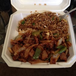 Chan's Chinese Food Takeout Shop - Pepper Steak w/ onions