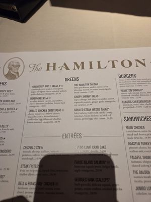 Menu photo 1 The Hamilton Washington, DC, DC Menu photo 1 The Hamilton Washington, DC, DC