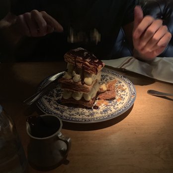Au Cheval - House-made French pastry puff for the birthday guy! - Bars Near Me - Chicago, Illinois Au Cheval - House-made French pastry puff for the birthday guy! - Bars Near Me - Chicago, Illinois