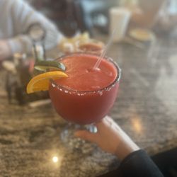El Lago Mexican Restaurant - Strawberry Margarita