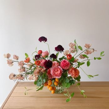 Wallflower - photo of Wallflower bouquet from website I said I liked ($125 online) - Florists Near Me - San Francisco, California Wallflower - photo of Wallflower bouquet from website I said I liked ($125 online) - Florists Near Me - San Francisco, California