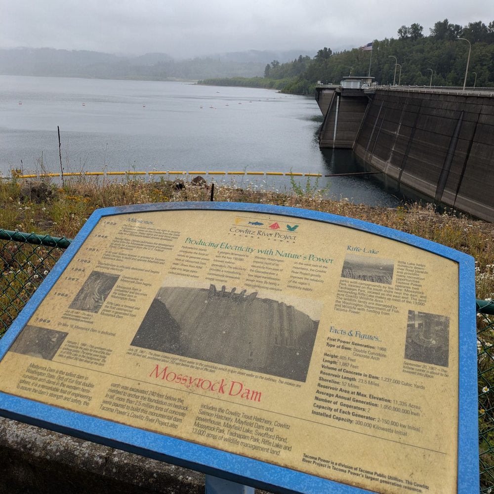 Mossyrock Dam - Fishing Near Me - Silver Creek, Washington