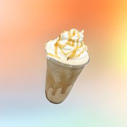 Hillbilly Brews - Creamy blended Granita with caramel drizzle and homemade whip, whipped cream